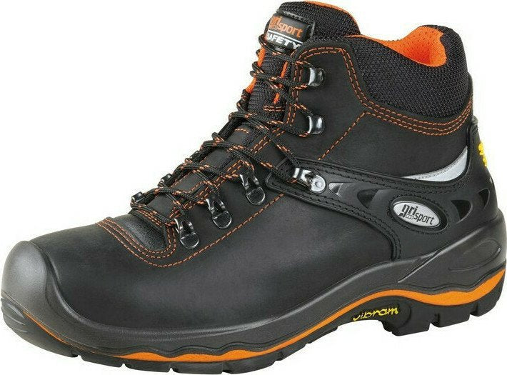 Grisport Marmolada Αδιάβροχο Μποτάκι Εργασίας Μαύρο Marmolada Brown S3 με Πιστοποίηση HRO,SRC