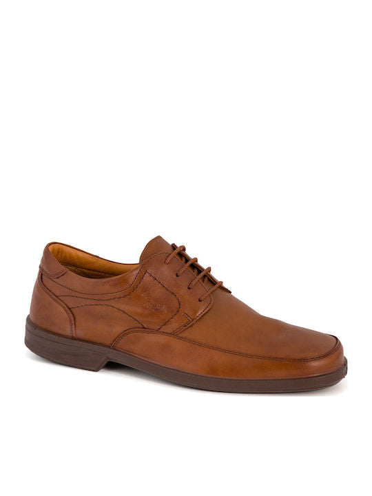 Boxer Δερμάτινα Ανδρικά Casual Παπούτσια Ανατομικά Ταμπά – 10077-12-519