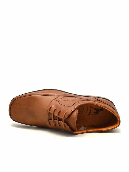 Boxer Δερμάτινα Ανδρικά Casual Παπούτσια Ανατομικά Ταμπά – 10077-12-519