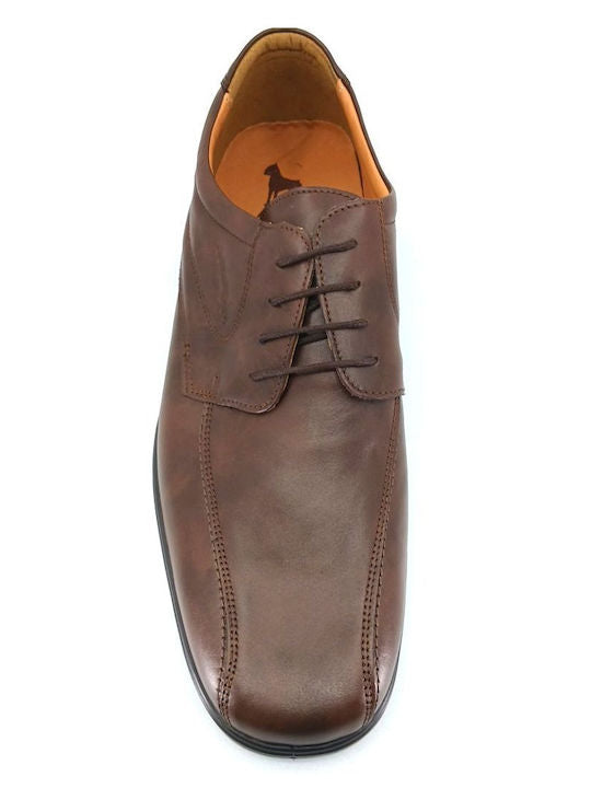 Boxer Δερμάτινα Ανδρικά Casual Παπούτσια Καφέ – 13789-15-014