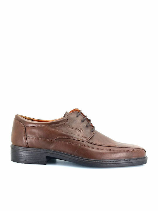 Boxer Δερμάτινα Ανδρικά Casual Παπούτσια Καφέ – 22008-15-014
