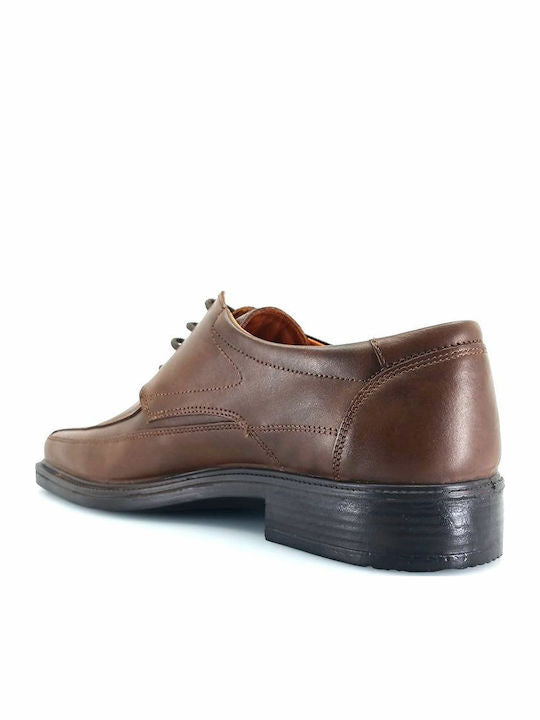 Boxer Δερμάτινα Ανδρικά Casual Παπούτσια Καφέ – 22008-15-014