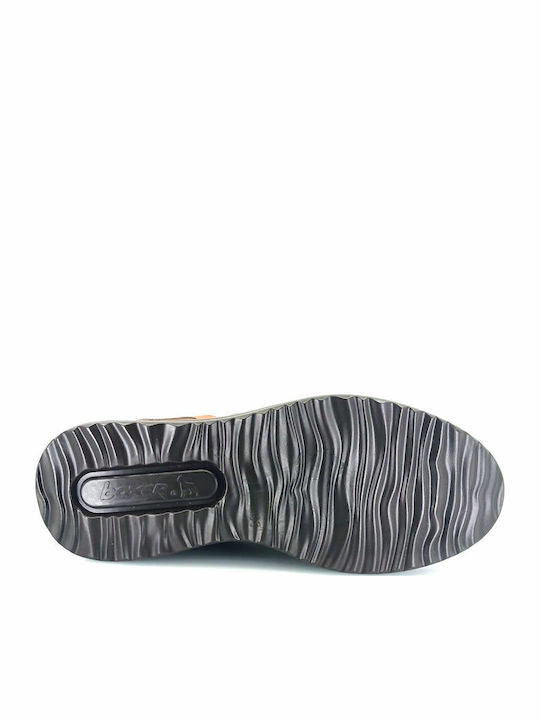 Boxer Δερμάτινα Ανδρικά Casual Παπούτσια Καφέ – 16539-15-014