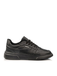 Boxer Δερμάτινα Ανδρικά Casual Παπούτσια Μαύρα – 19454-10-311