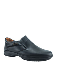 Boxer Δερμάτινα Ανδρικά Casual Παπούτσια Μαύρα – 12144-15-011