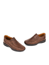 Boxer Δερμάτινα Ανδρικά Casual Παπούτσια Καφέ – 12146-15-014