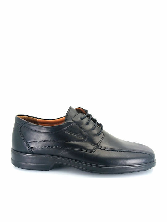 Boxer Δερμάτινα Ανδρικά Casual Παπούτσια Μαύρα – 13789-15-011