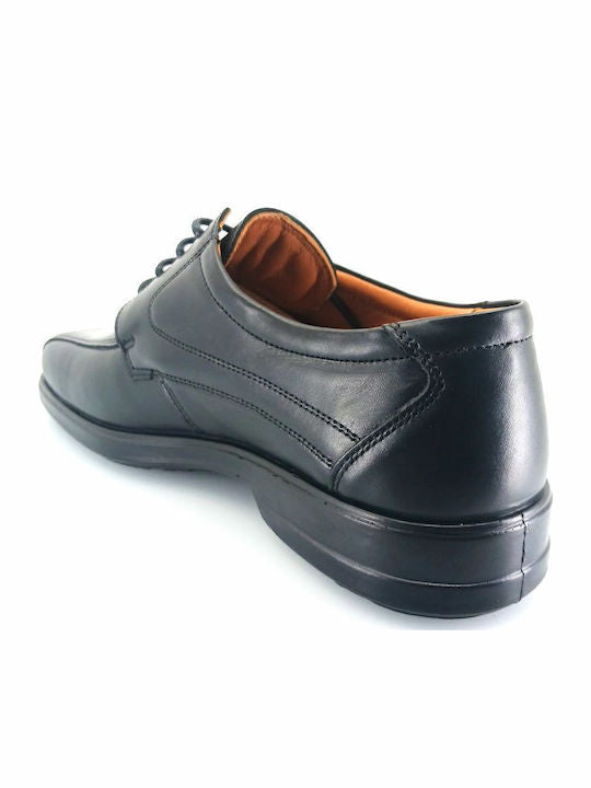 Boxer Δερμάτινα Ανδρικά Casual Παπούτσια Μαύρα – 13789-15-011