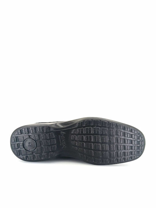 Boxer Δερμάτινα Ανδρικά Casual Παπούτσια Μαύρα – 13789-15-011