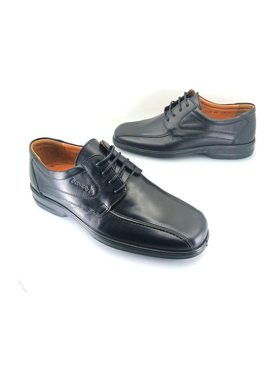 Boxer Δερμάτινα Ανδρικά Casual Παπούτσια Μαύρα – 13789-15-011