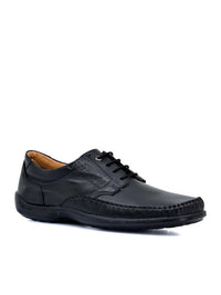 Boxer Δερμάτινα Ανδρικά Casual Παπούτσια Ανατομικά Μαύρα – 15349-14-311