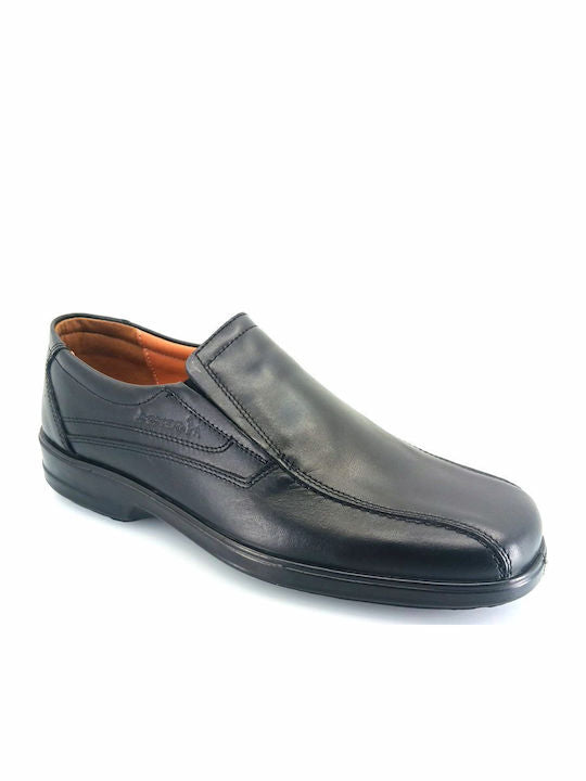 Boxer Δερμάτινα Ανδρικά Casual Παπούτσια Μαύρα – 13788-15-011