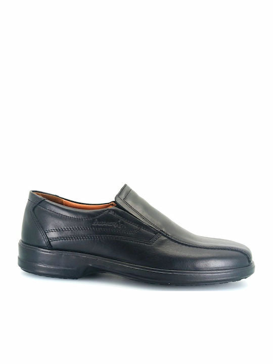 Boxer Δερμάτινα Ανδρικά Casual Παπούτσια Μαύρα – 13788-15-011