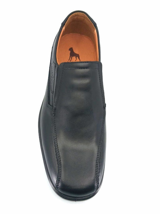 Boxer Δερμάτινα Ανδρικά Casual Παπούτσια Μαύρα – 13788-15-011