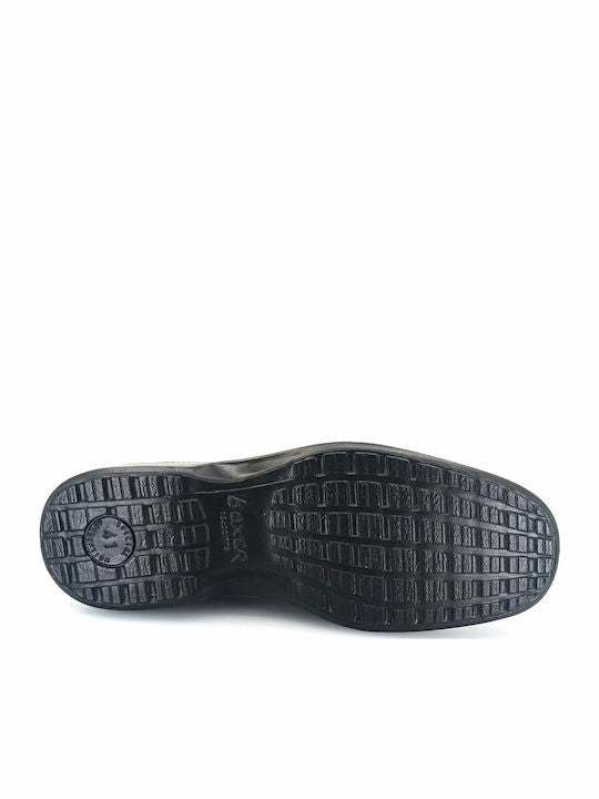 Boxer Δερμάτινα Ανδρικά Casual Παπούτσια Μαύρα – 13788-15-011