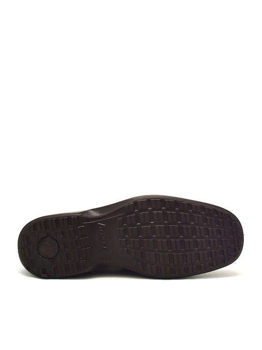 Boxer Δερμάτινα Ανδρικά Casual Παπούτσια Μαύρα – 10131-15-011