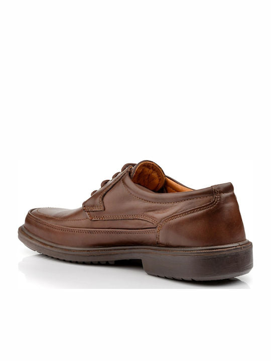 Boxer Δερμάτινα Ανδρικά Casual Παπούτσια Καφέ – 10138-15-014