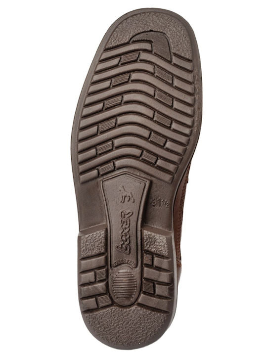 Boxer Δερμάτινα Ανδρικά Casual Παπούτσια Καφέ – 10138-15-014