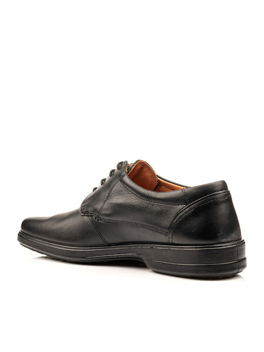 Boxer Δερμάτινα Ανδρικά Casual Παπούτσια Μαύρα – 13809-15-011