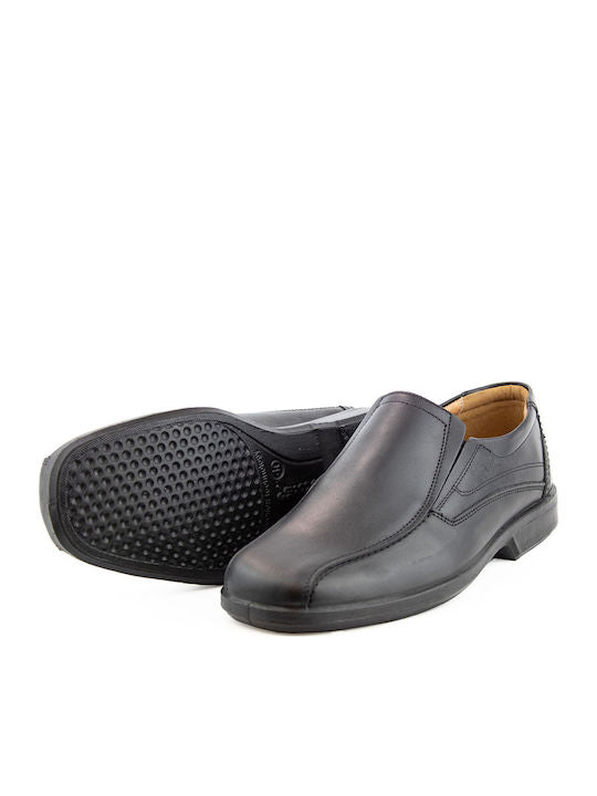 Boxer Ανδρικά Casual Παπούτσια Ανατομικά Μαύρα – 10141-15-011