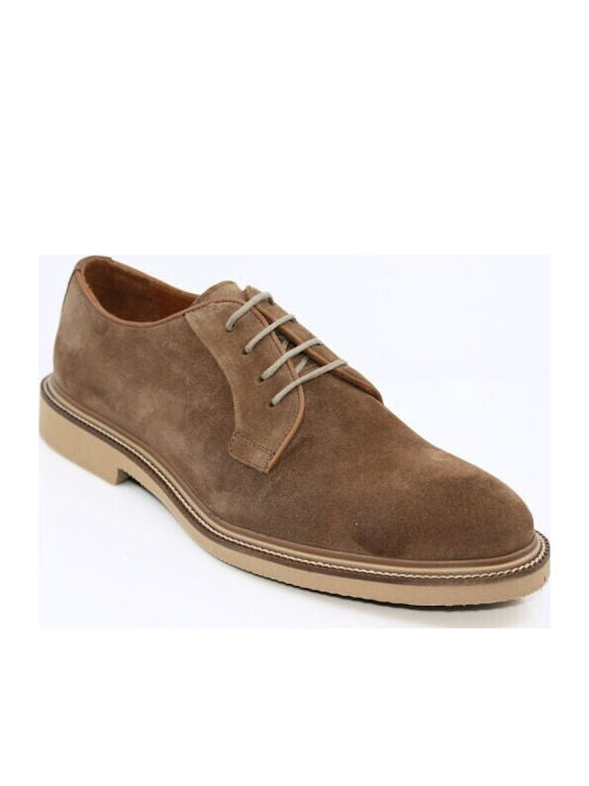 Boxer Δερμάτινα Ανδρικά Casual Παπούτσια Καφέ – 19513-29-024