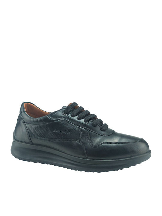 Boxer Ανδρικά Casual Παπούτσια Μαύρα – 16555-15-011