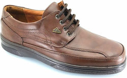 Boxer Δερμάτινα Ανδρικά Casual Παπούτσια Καφέ – 11546-14-114