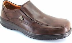 Boxer Δερμάτινα Ανδρικά Casual Παπούτσια Καφέ – 14747-15-014