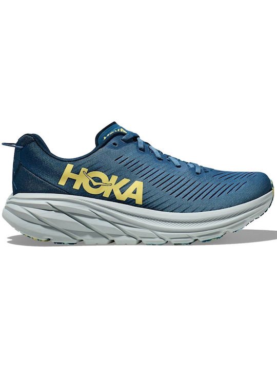 Hoka Glide Rincon 3 Ανδρικά Αθλητικά Παπούτσια Running Μπλε